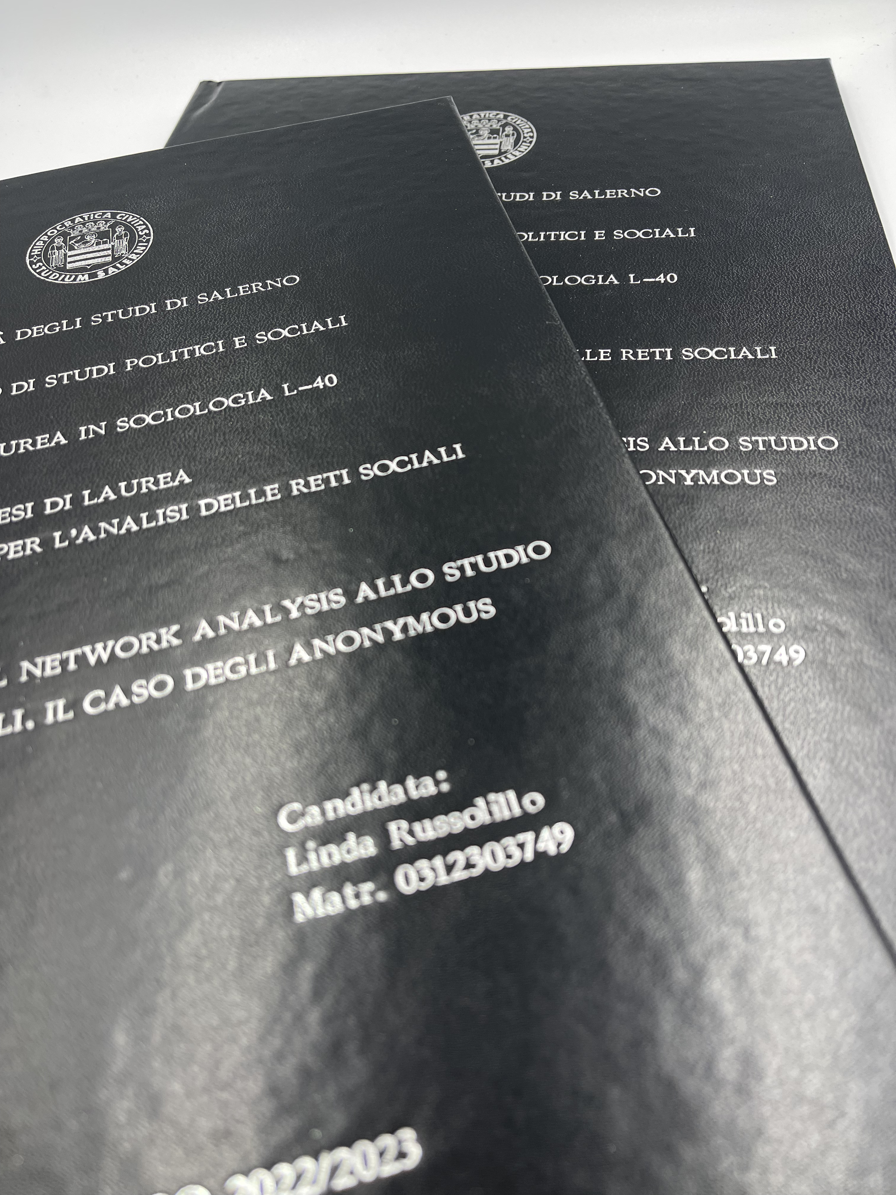 UNIVERSITA' DEGLI STUDI DI SALERNO